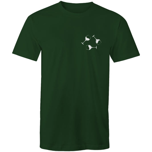 Green Tee Tri Glass