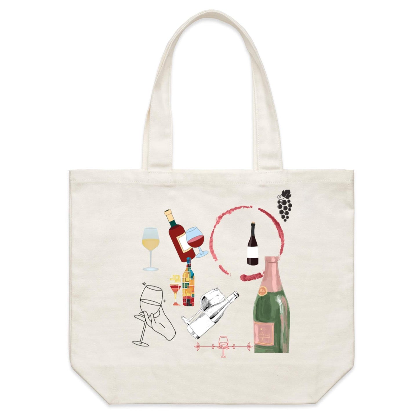 Wine Party Tote (Large)